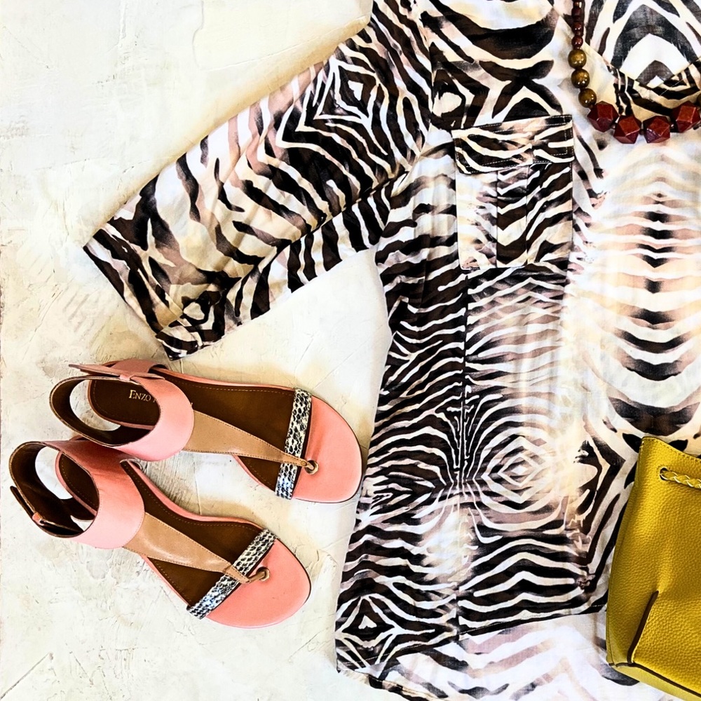 Enzo Angiolini Eatilah Pink Sandals